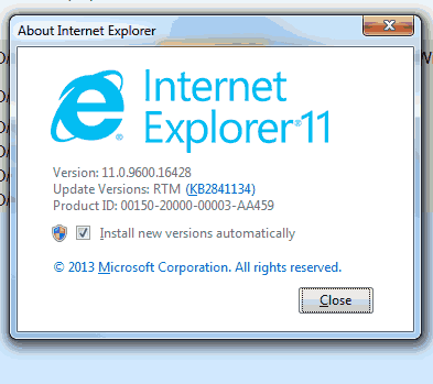 Internet explorer 11 - ScreenShot (1)